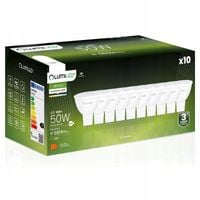 10x Żarówka LED MR16 6W = 50W 120° 230V 4000K Neutralna Biała LUMILED