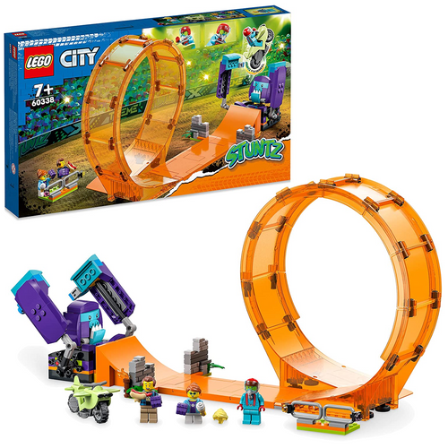 LEGO City Kaskaderska pętla i szympans demolka 60338 na Arena.pl