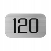 TABLICZKA TABLICA nierdzewna Z GRAWEREM numer numerek na szafkę