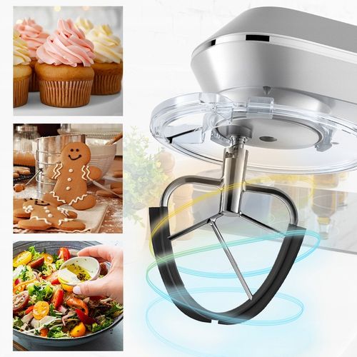 ROBOT KUCHENNY MIKSER PLANETARNY ZESTAW WIELOFUNKCYJNY SREBRNY 6,5L 2200W na Arena.pl