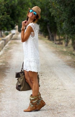 PAREO LETNIA SUKIENKA NARZUTKA TUNIKA PLAŻOWA BOHO na Arena.pl