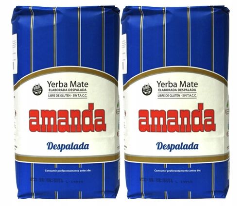 YERBA MATE AMANDA 2 x 500g 1kg DESPALADA SIN PALO MOCNA na Arena.pl