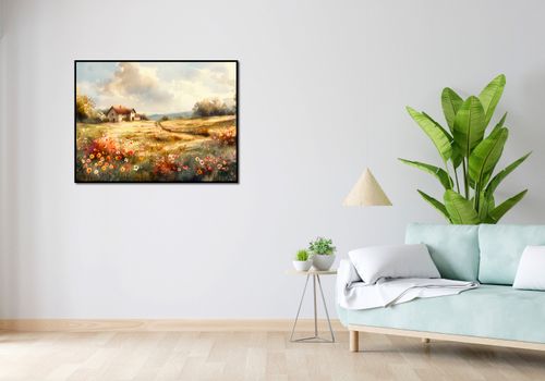 Plakat 100x75cm Sielski Domek na Arena.pl