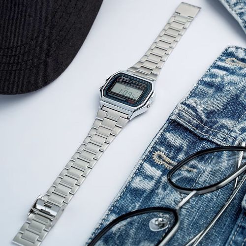 ZEGAREK MĘSKI CASIO A158WA-1D VINTAGE RETRO + BOX na Arena.pl