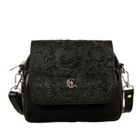 Stylowa listonoszka skórzana Canaletto z klapką z tłoczeniem – elegancja i funkcjonalność TD655s33t4