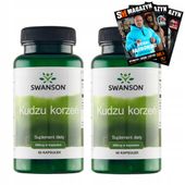 SWANSON KORZEŃ KUDZU ROOT 500mg 60k DETOKS NAŁOGI