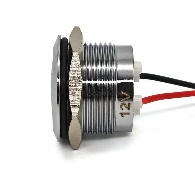 Lampka kontrolna deski rozdzielczej LED kolory 22mm Pomarańczowy zdjęcie 7