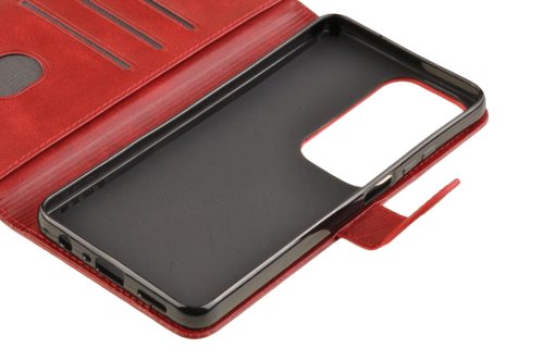 Etui portfel Wallet do Oppo A80 5G czerwony na Arena.pl