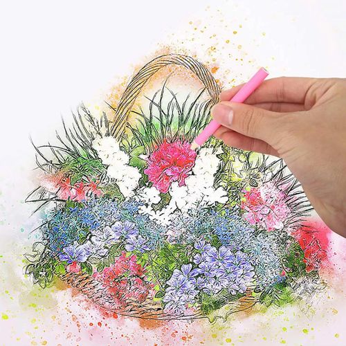 Zestaw Do Malowania Dla Dzieci 208 Elementów na Arena.pl