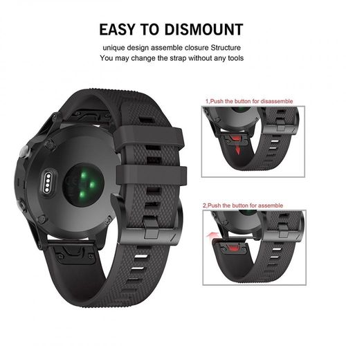 TECH-PROTECT SMOOTH GARMIN FENIX 5/6/6 PRO BLACK na Arena.pl