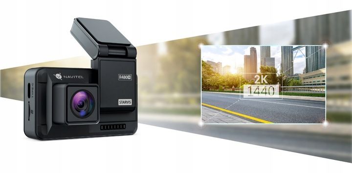 Wideorejestrator samochodowy Navitel R480 2K DUAL 2" IPS Sensor SONY IMX335 zdjęcie 9