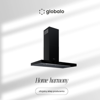 Okap przyścienny GLOBALO LONATIO 90.2 BLACK