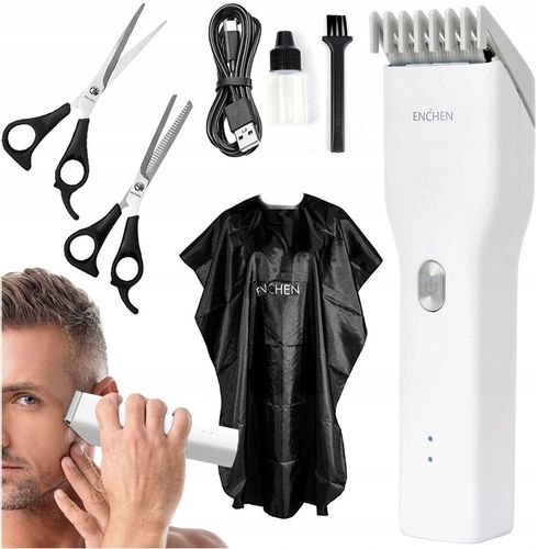 Maszynka do włosów bezprzewodowa Enchen ZESTAW na Arena.pl