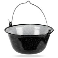 Kociołek węgierski wiszący emaliowany 9,5 l