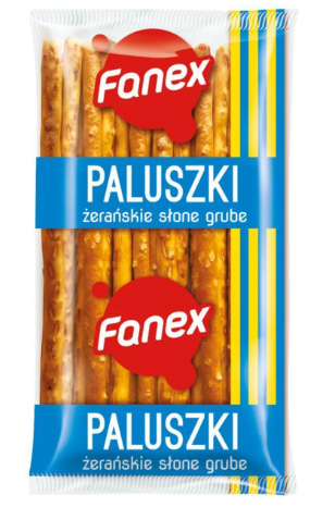 FANEX PALUSZKI ŻERAŃSKI SŁONE GRUBE 100G zdjęcie 1