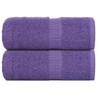 Ręczniki mydlane 2 szt. Fioletowe 30x30 cm 360 gsm 100% bawełna