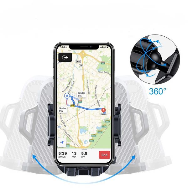 UCHWYT SAMOCHODOWY NA TELEFON STOJAK KOKPIT SZYBA zdjęcie 3