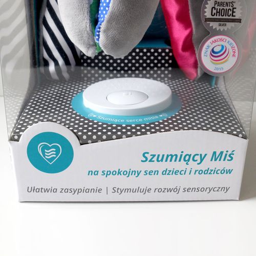 Whisbear Szumiący Miś - róż na Arena.pl