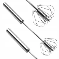 TRZEPACZKA UBIJACZKA DO JAJEK 30,5CM STAL NIERDZEWNA KUCHENNA MIESZADŁO