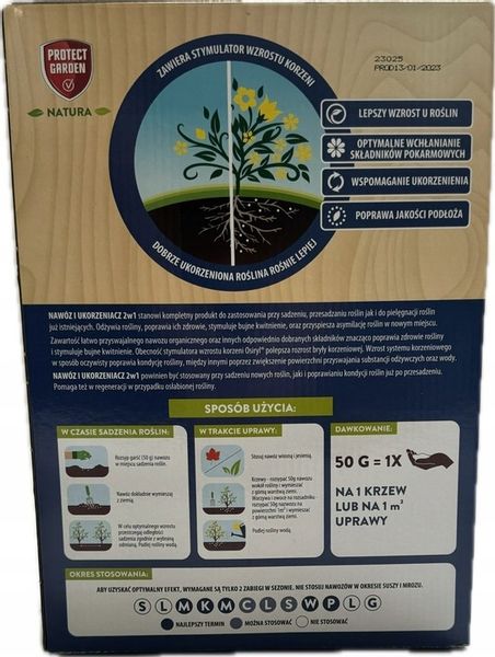 Nawóz + Ukorzeniacz 2w1 Do Wszystkich Rodzajów Roślin 1,5kg na 30 Krzewów! zdjęcie 2