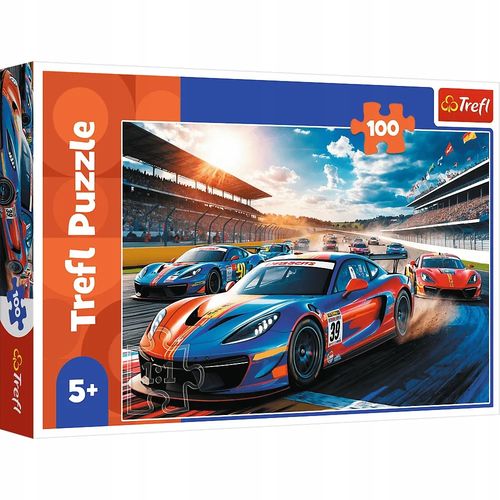 puzzle 100 szybka wyścigówka 17403 na Arena.pl
