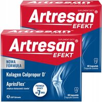 2x ARTRESAN Efekt na stawy kolagen 60 kapsułek