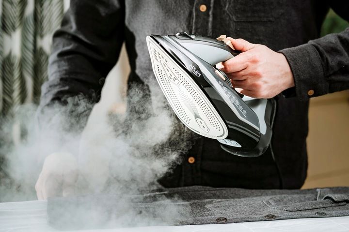 ŻELAZKO PAROWE 3000W STRAŻAK ANTI-CALC ANTI-DRIP PRASOWANIE W PIONIE MOCNE zdjęcie 11