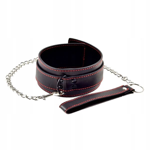 Regulowana obroża BDSM ze smyczą. zdjęcie 5