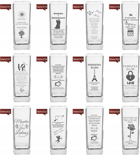 Wazon z grawer PREZENT na wieczór panieński na Arena.pl