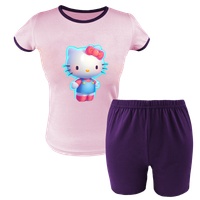 Krótka Piżama dziecięca Hello Kitty