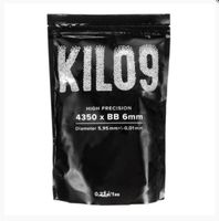 Kulki do ASG 0,23 g 4350 szt. KILO9 1 kg polerowane