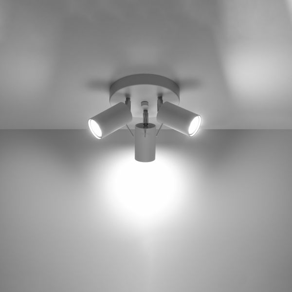 Plafon RING 3P biały zdjęcie 3