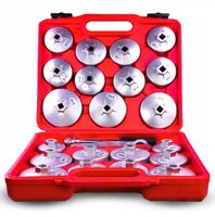 KLUCZE NASADOWE DO FILTRÓW OLEJU NASADKI ZESTAW 23 elementy