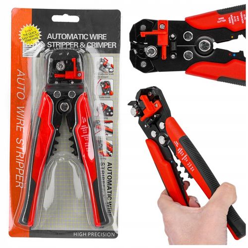 ŚCIĄGACZ IZOLACJI SZCZYPCE ZACISKARKA DO ZDEJMOWANIA PRZEWODÓW KABLI na Arena.pl