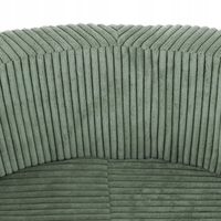 Suchy Basen bez piłek 90x30 dla Dzieci Zielony Sztruks Okrągły MISIOO