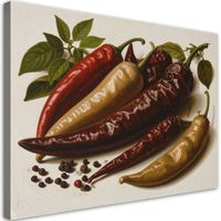 Obraz do kuchni jadalni restauracji, Suszone czerwone 60x40