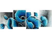 45CM 120 OBRAZ 4 ELEM MAKI ATLANTYCKIE ŚCIENNY