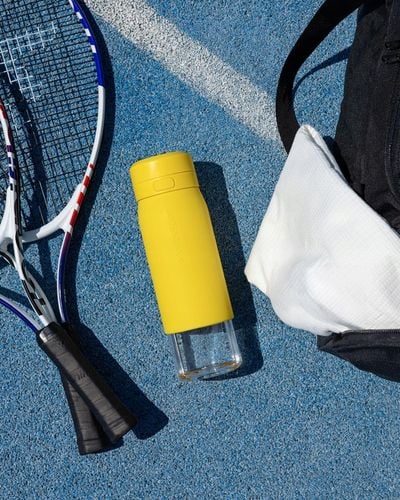 Butelka filtrująca szklana bidon na wodę z filtrem WESSPER B2 ACTITEX na Arena.pl