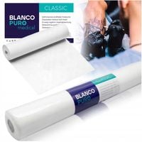 Podkład Medyczny Włókninowy Jednorazowy Higieniczny w Rolce Biały 70x100