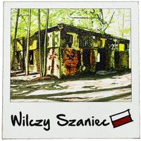 Magnes Wilczy Szaniec - polaroid (zielony)