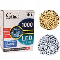 LAMPKI CHOINKOWE 1000 LED Z MUZYKĄ