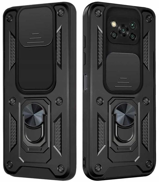 Spacecase Camring Poco X3 Pro Black zdjęcie 2