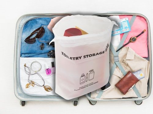 KOSMETYCZKA TORBA PODRÓŻNA NA PRZYBORY TOALETOWE ORGANIZER DO SAMOLOTU na Arena.pl
