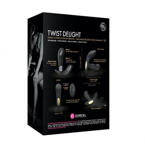 korek analny rotacja dorcel twist delight 10 tryb na Arena.pl