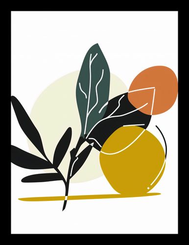 Plakat 30x40cm Elegancka Flora na Arena.pl