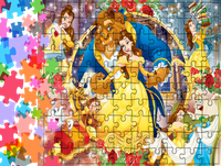 Puzzle tradycyjne - Piękna i Bestia