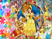 Puzzle tradycyjne - Piękna i Bestia