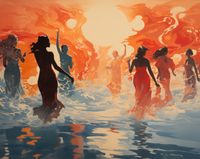 Plakat 76x60,5cm Taneczny Żar