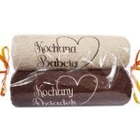 komplet 2 ręczników z haftem "kochana babcia " i "kochany dziadek"