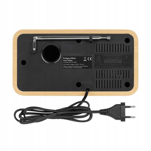 Radio sieciowe Kruger&Matz AM/FM antena teleskopowa RETRO na Arena.pl